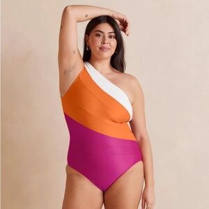 Summersalt Sidestroke One Piece Swimsuit * Long Torso